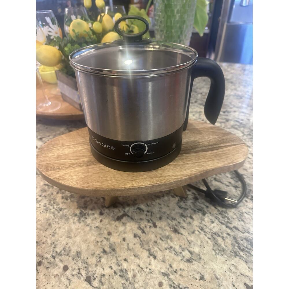 Unaware Stainless Steel Electric Pot Soup/water Warmer